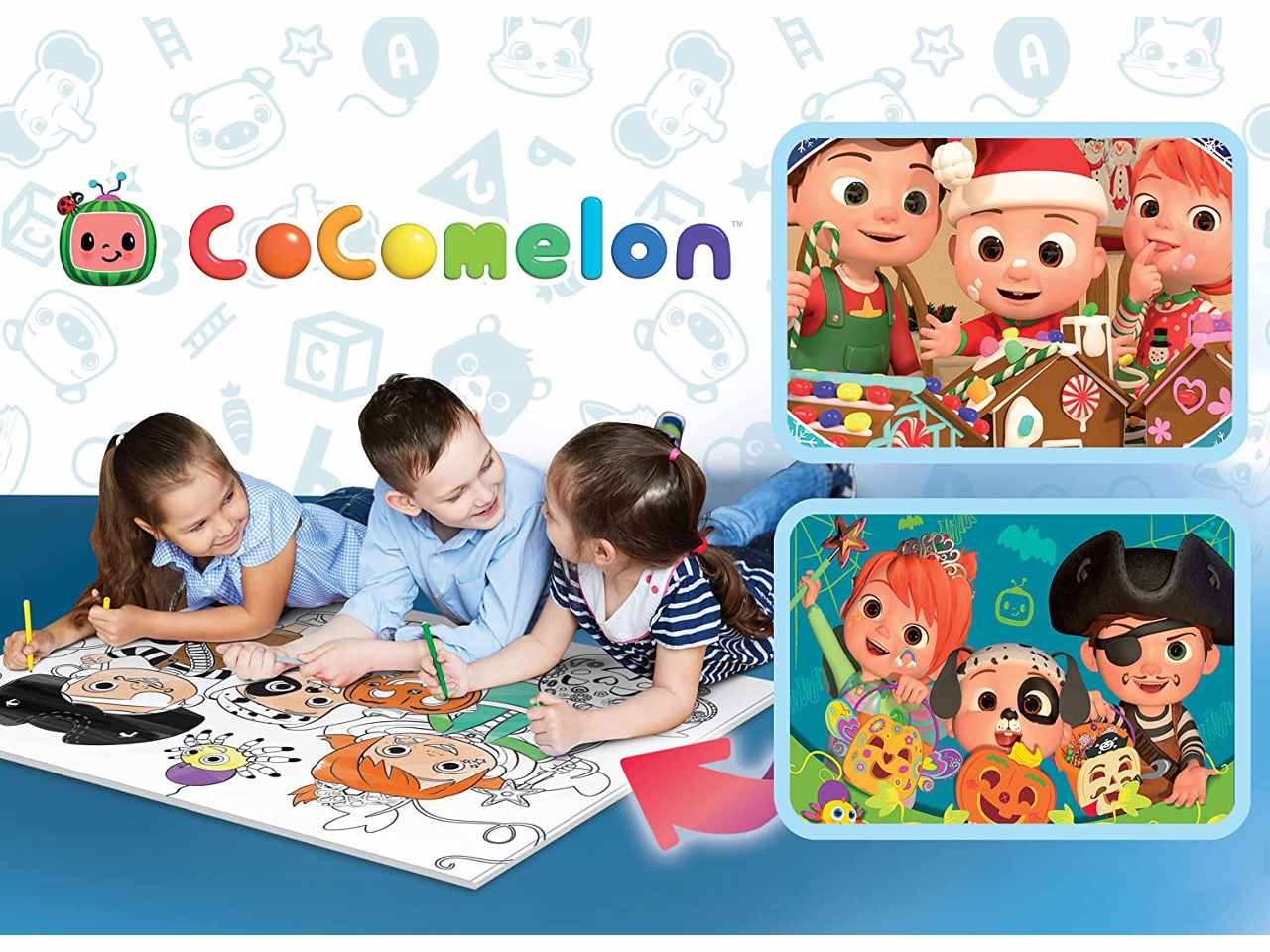 Puzzle maxi 2x24pz cocomelon 91072
