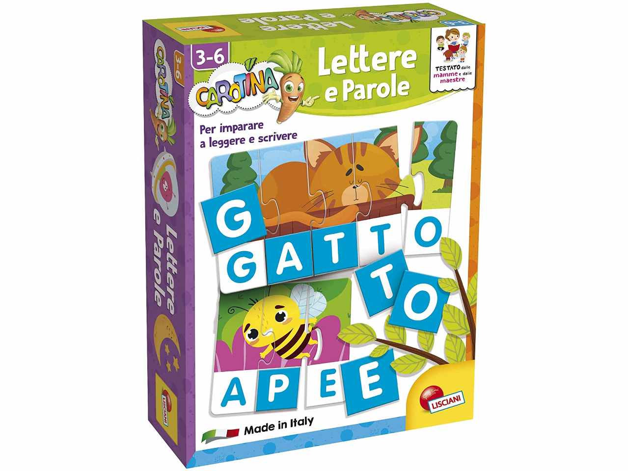 Carotina plus  lettere e parole   92604