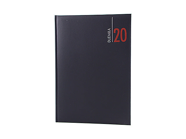 agenda giornaliera 21x29,7 nera