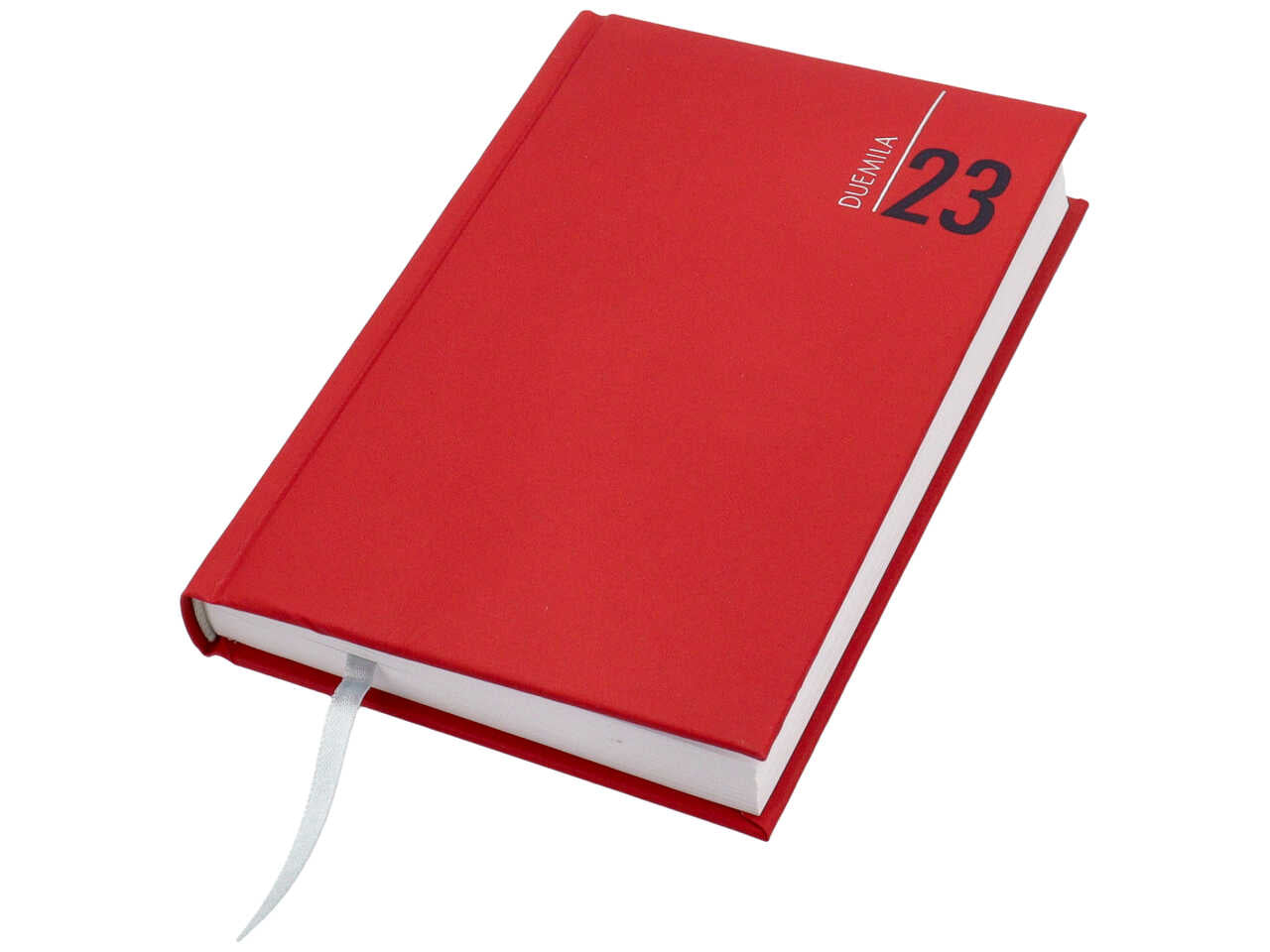 Agenda giornaliera 11x16,5 rossa