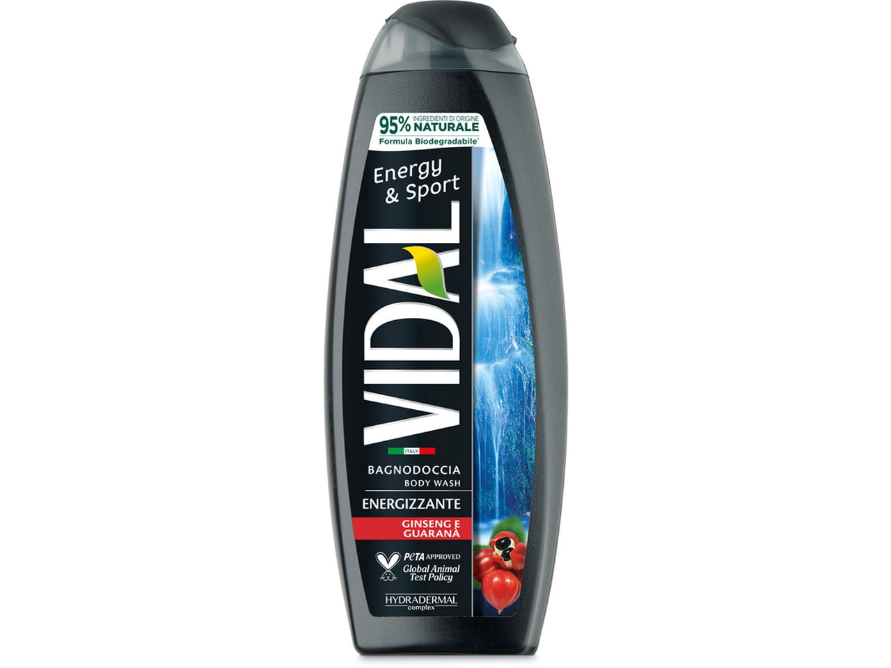 Vidal bagnoschiuma da 500ml energy sport$