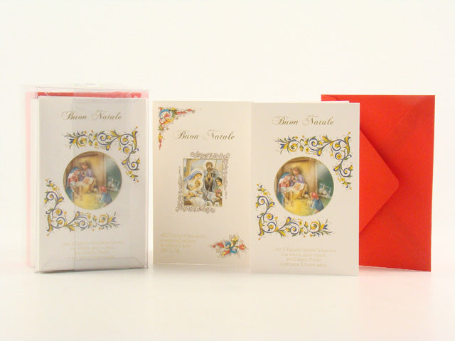 Biglietto auguri sacro 10 pezzi