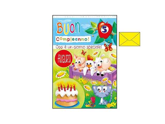 Biglietto augurale per compleanno