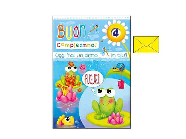 Biglietto augurale per compleanno