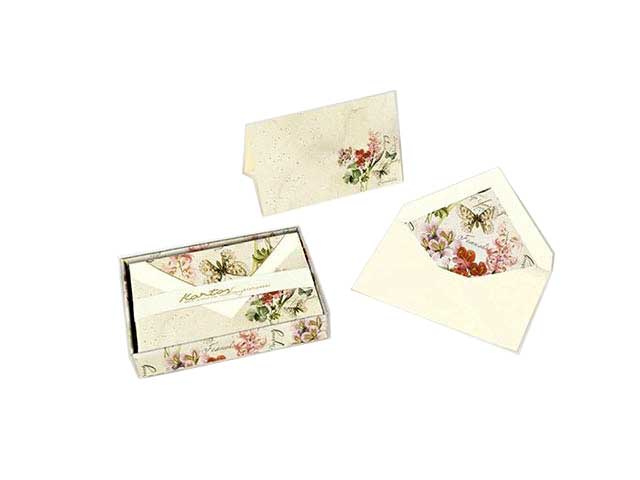 Buste 10pz + cartoncino romantica 9x14cm