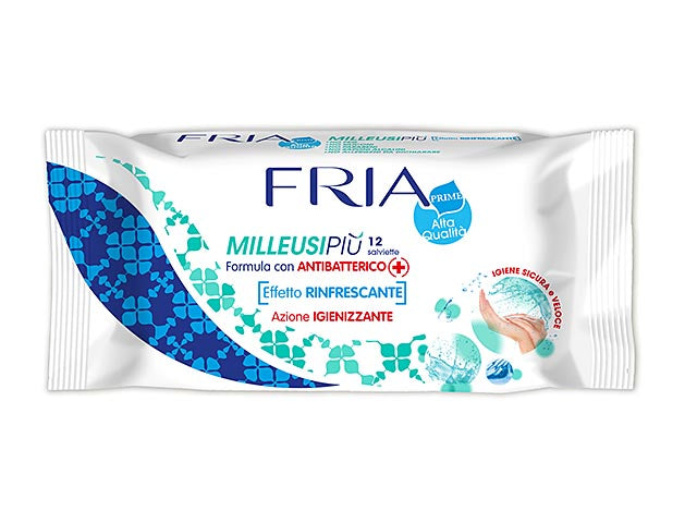 Fria milleusi piu' salviettine 12 pezzi 041113n