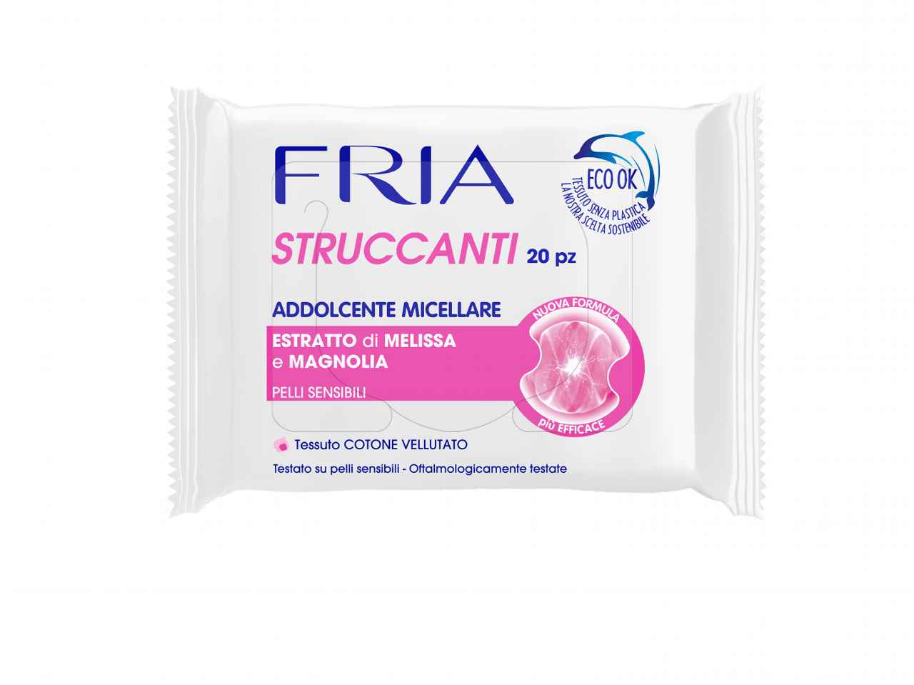 Fria stuccante salviettine 20pz micellare 040946a