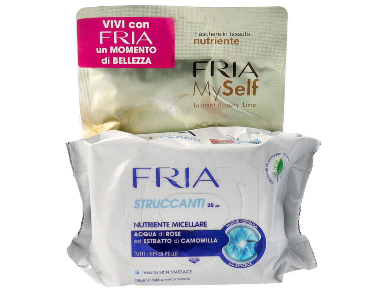 Salviettine struccanti+maschera viso 090190