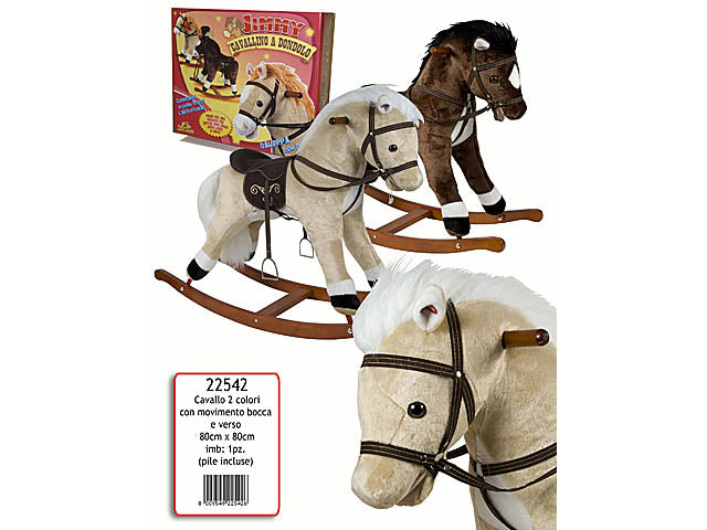 cavallo a dondolo 75x109cm  22542