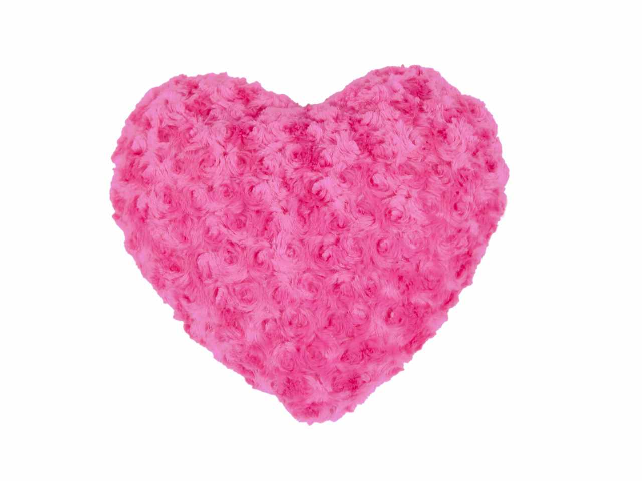 cuore curly colore fucsia 30cm