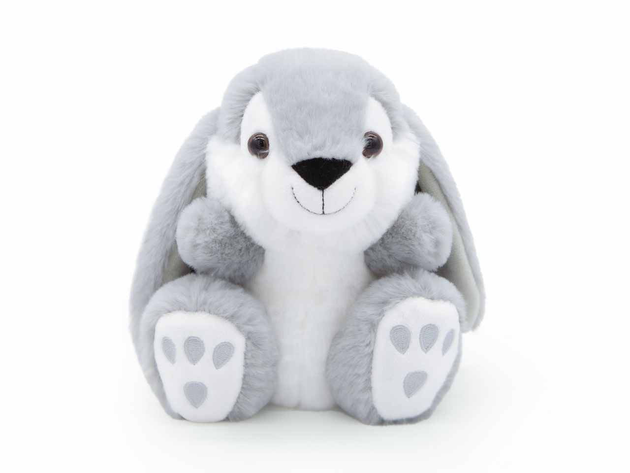 peluche bunny piedone h.20cm 3 colori assortiti
