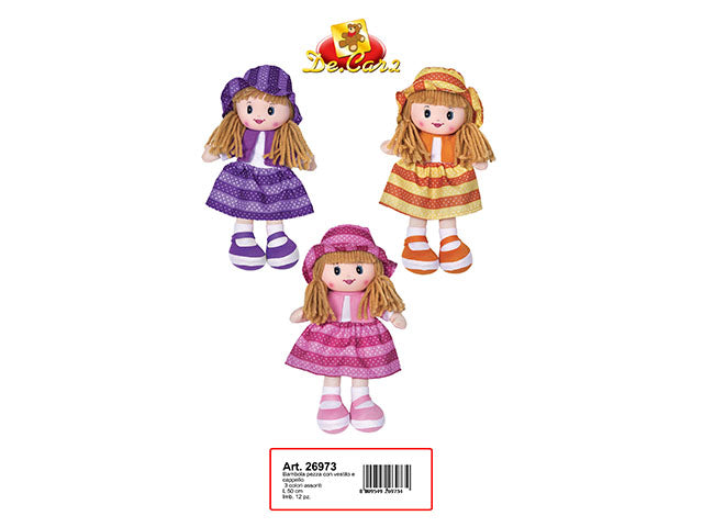 Bambola c/vestito 50cm 26973
