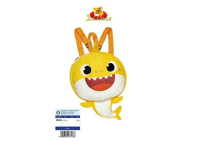 baby shark zainetto sagomato 35cm 27576