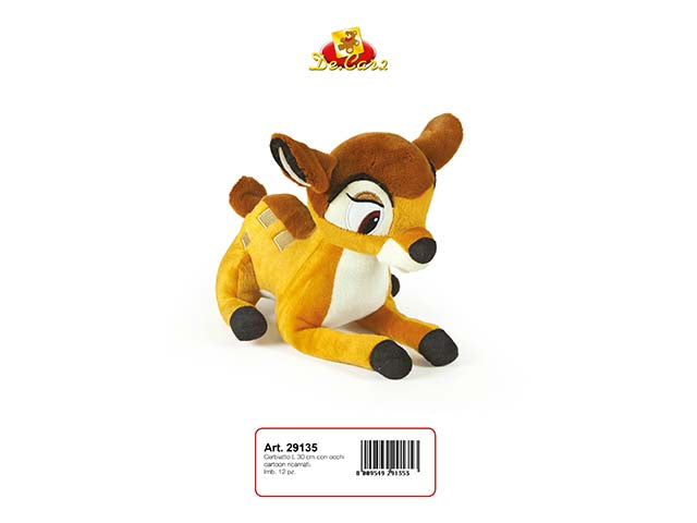 Peluche cerbiatto 30cm 29135