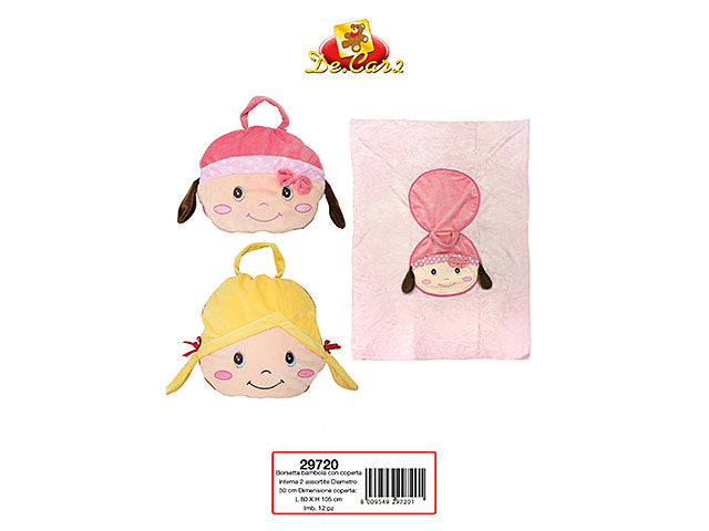 borsetta bambola c/coperta 80x105 29720