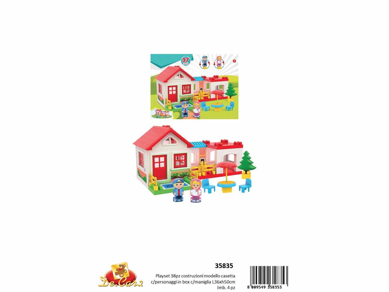 costruzioni casetta 36pz35835