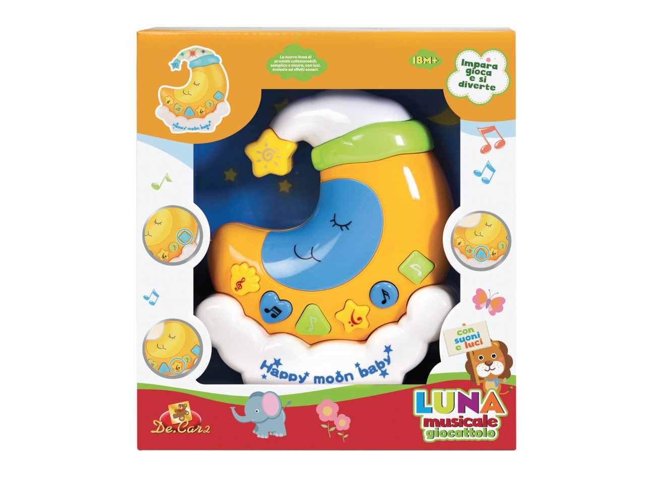 luna music c/luci h27xl20cm 36027