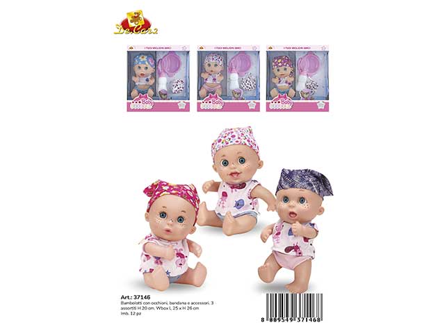 Baby occhioni 20cm c/acc.37146
