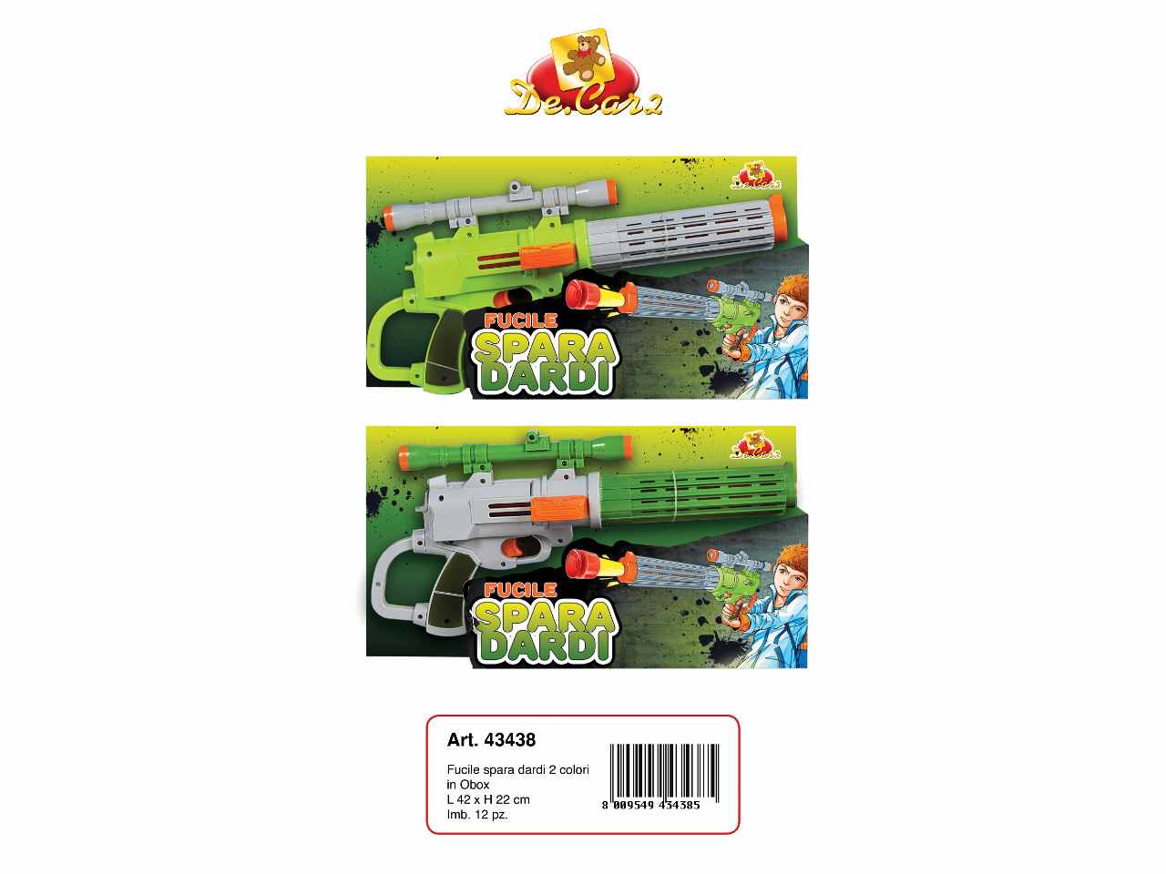fucile spara dardi eva  43438