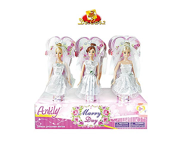 Bambola sposa 30cm 43502
