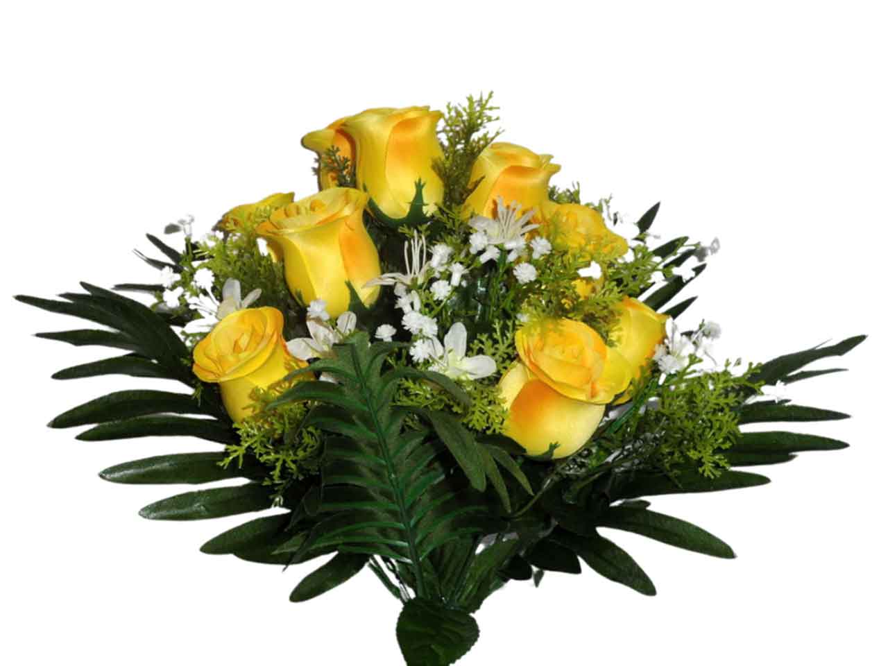 Mazzo rose gialle 1228