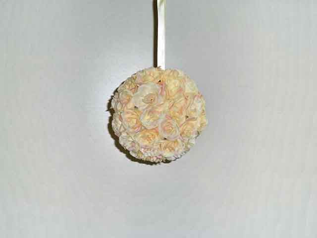 palla rosa pesco 15cm 1122