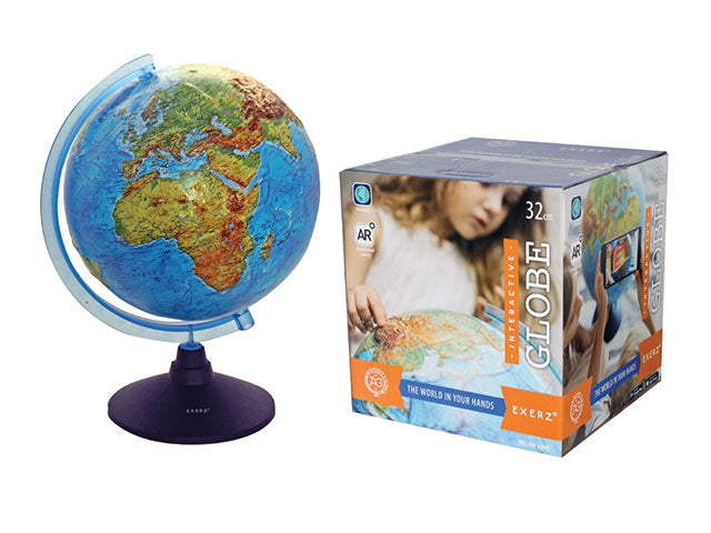 Mappamondo rilievo d32cm 29023
