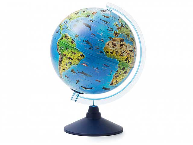 Mappamondo rilievo d25cm i29030