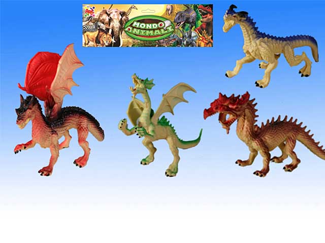 Animali draghi 4 pezzi 29141