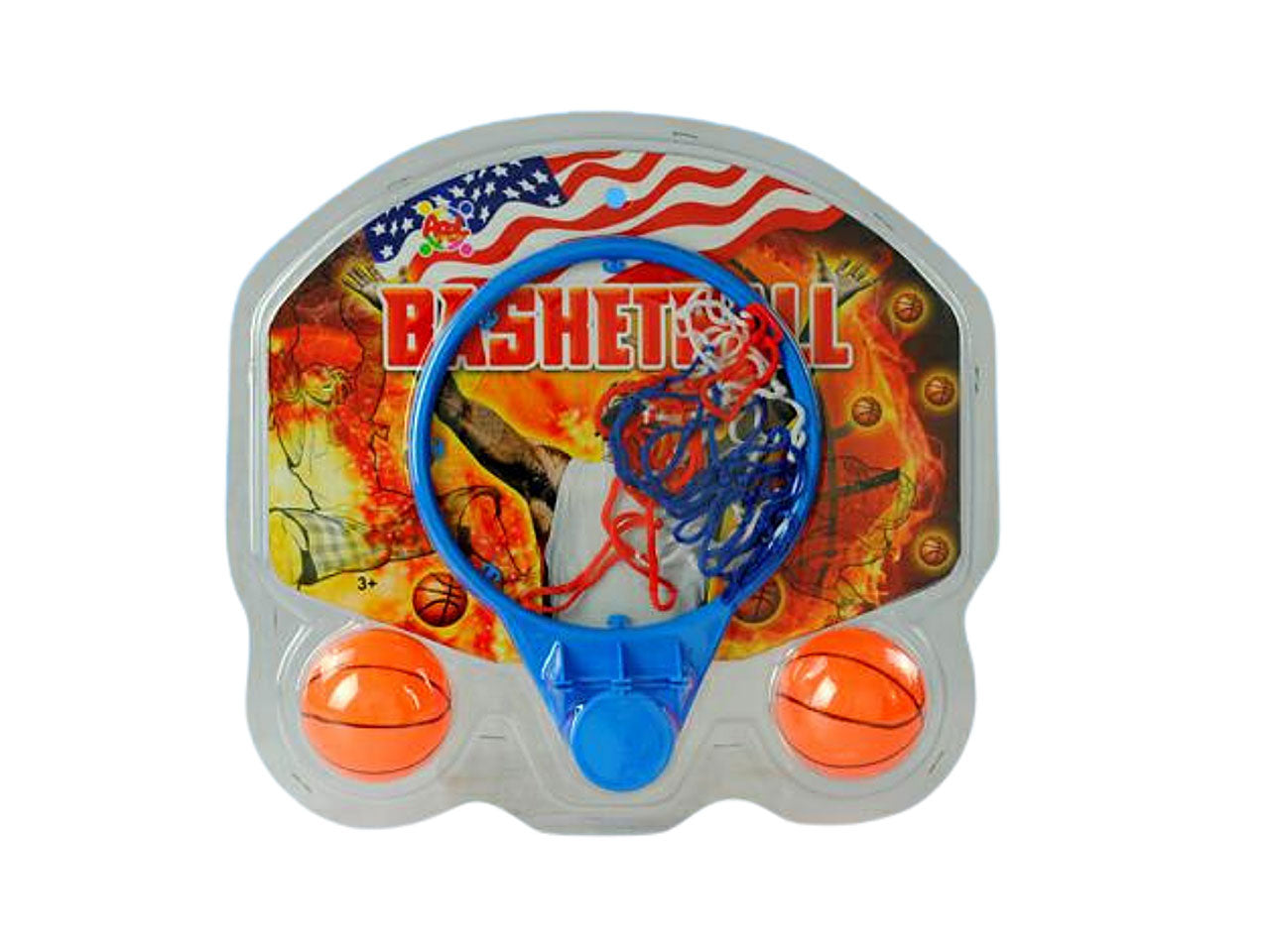 Gioco basket c/2 palle 37132