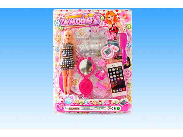 bambola c/telefonino e acc. 37560