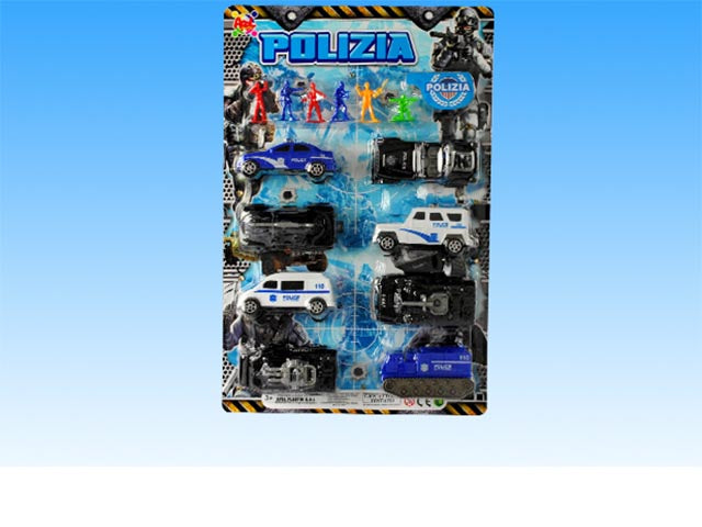 set polizia c/ 8 automezzi  38225