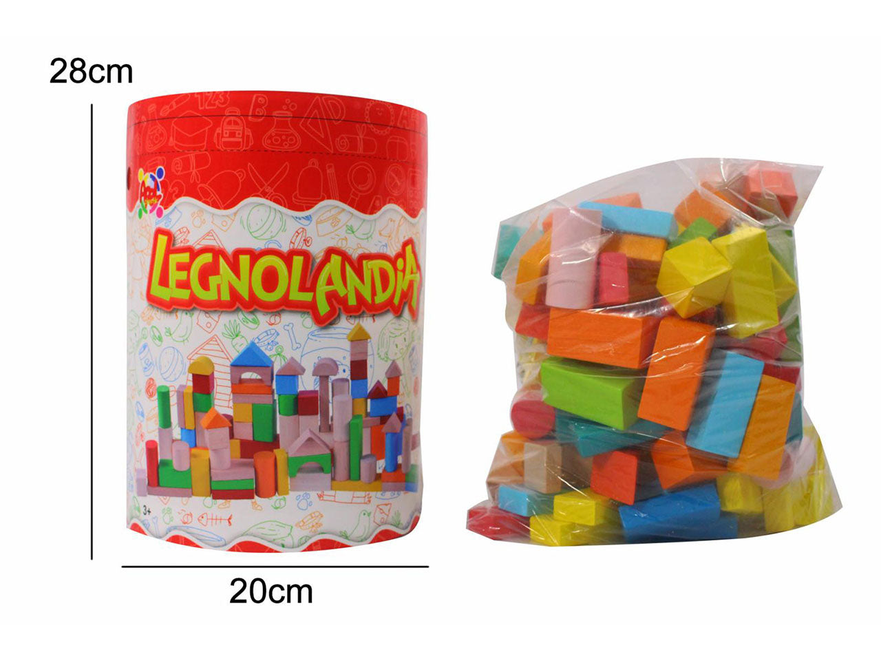 Legnolandia 100pz 39056