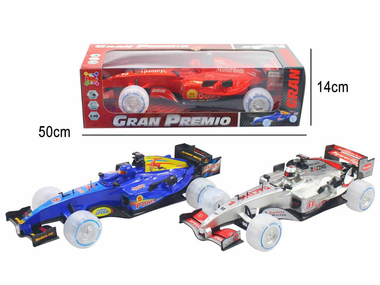 Auto gran premio con luci e suoni