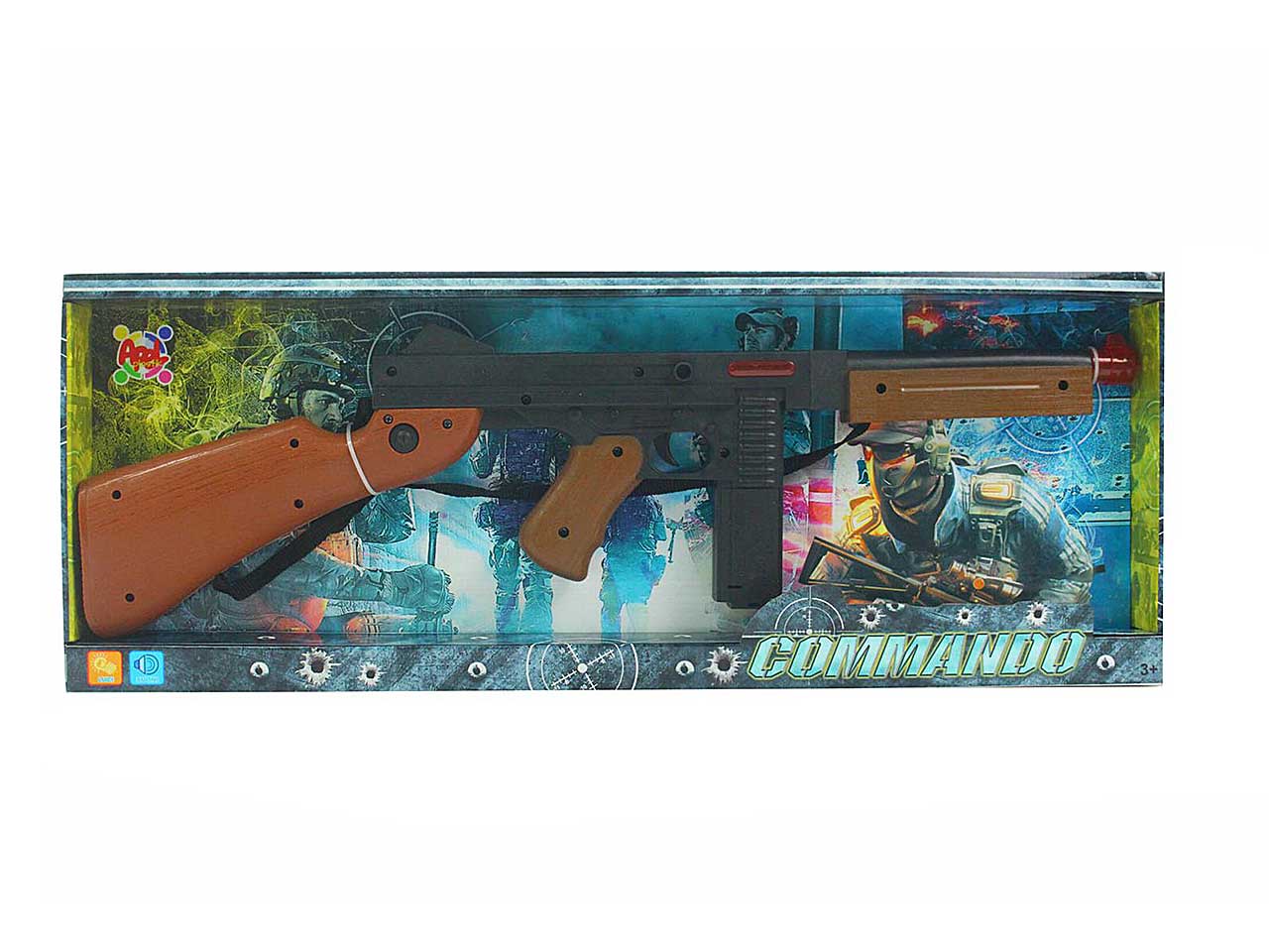 mitra commando c/vibrazione+luci 39252