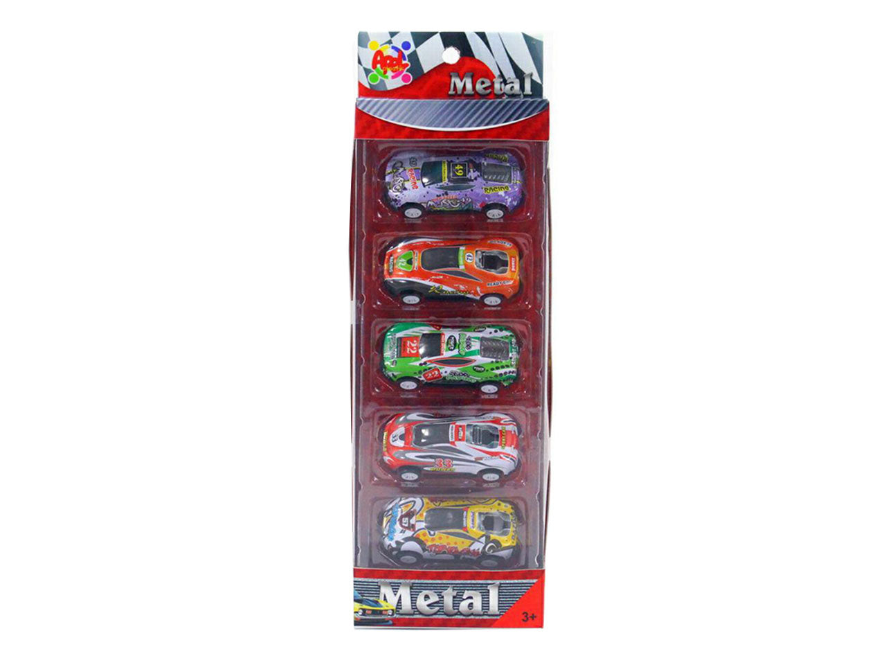 Auto 5 pezzi serie metal 39387