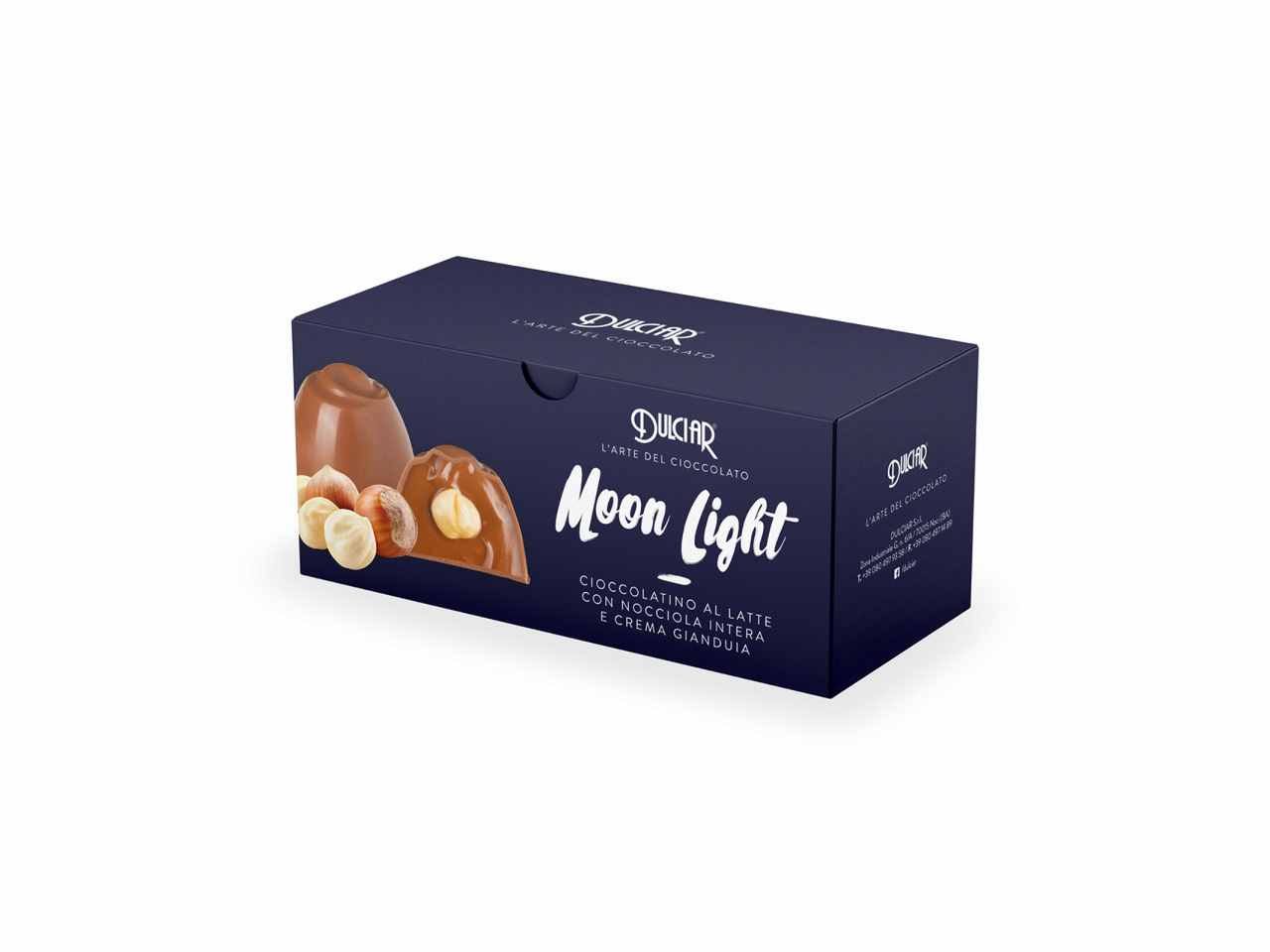 bauletto moon light 200gr c/nocciola mfbm200