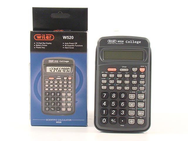 calcolatrice scientifica 10 cifre w520