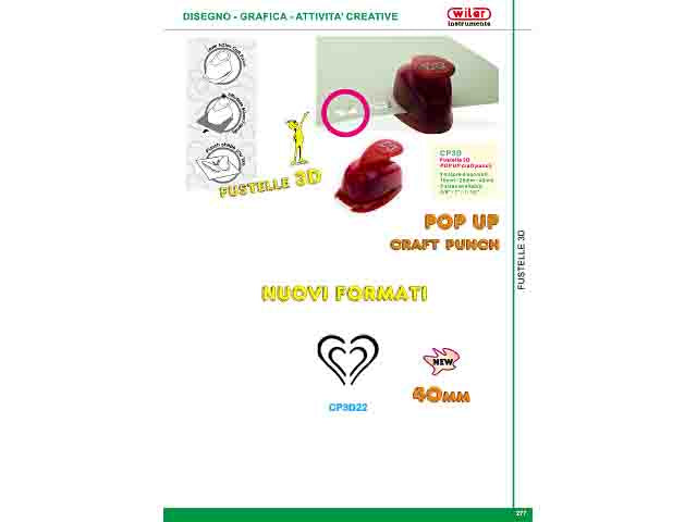 Fustella grande 3d cuore