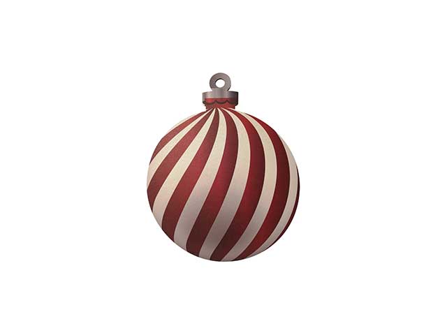 sfera glitter 20cm circus