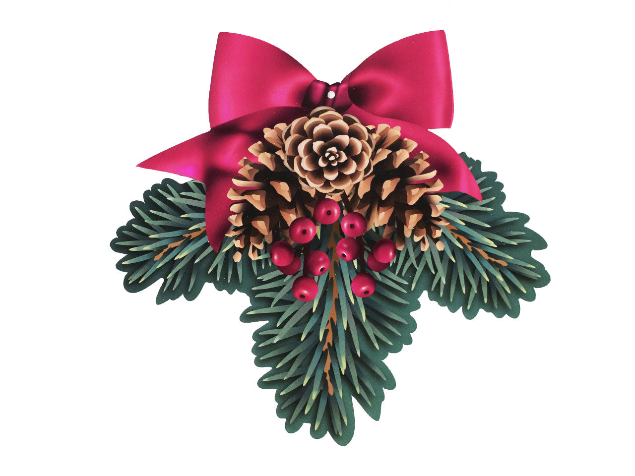 Appenderia winter bouquet 39x37 becks 5 mm 2 pezzi ai22-014-fr-01