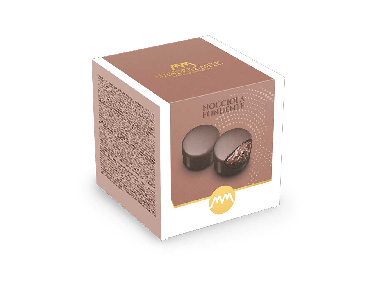 Praline alla nocciola fondente 300gr