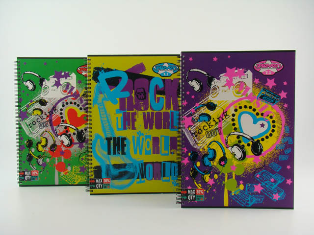 quaderno spiralato maxi seven girl