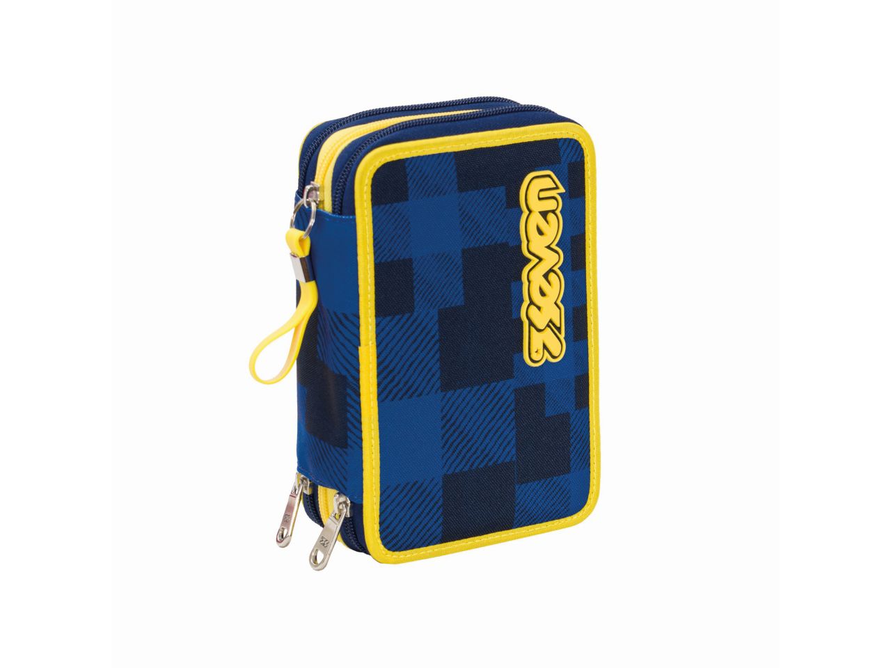 astuccio con 3 zip seven check