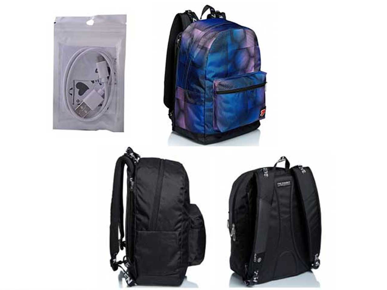 zaino scuola reversibile seven