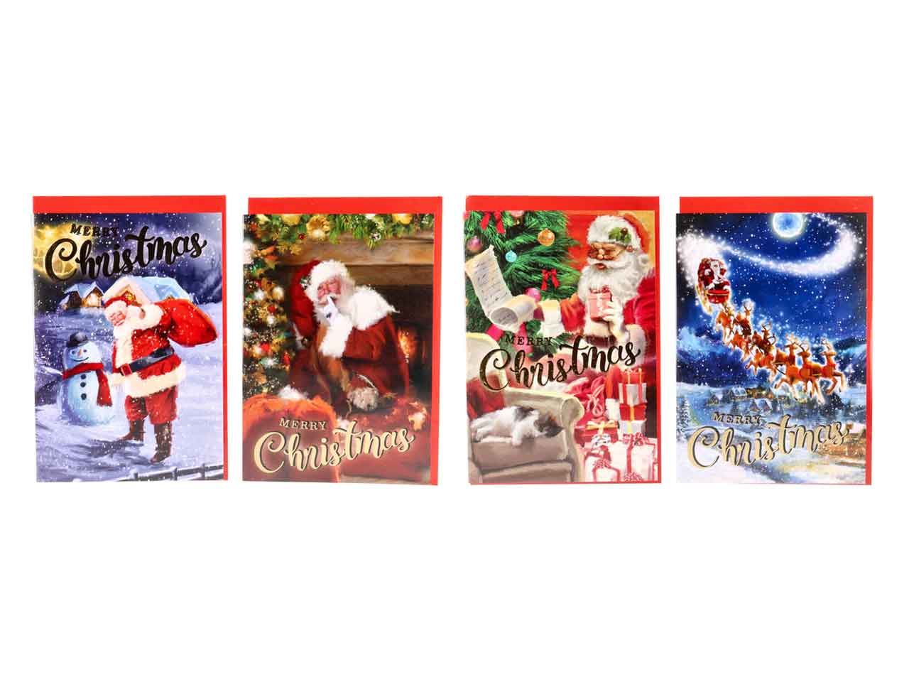 Biglietto auguri natale vintage