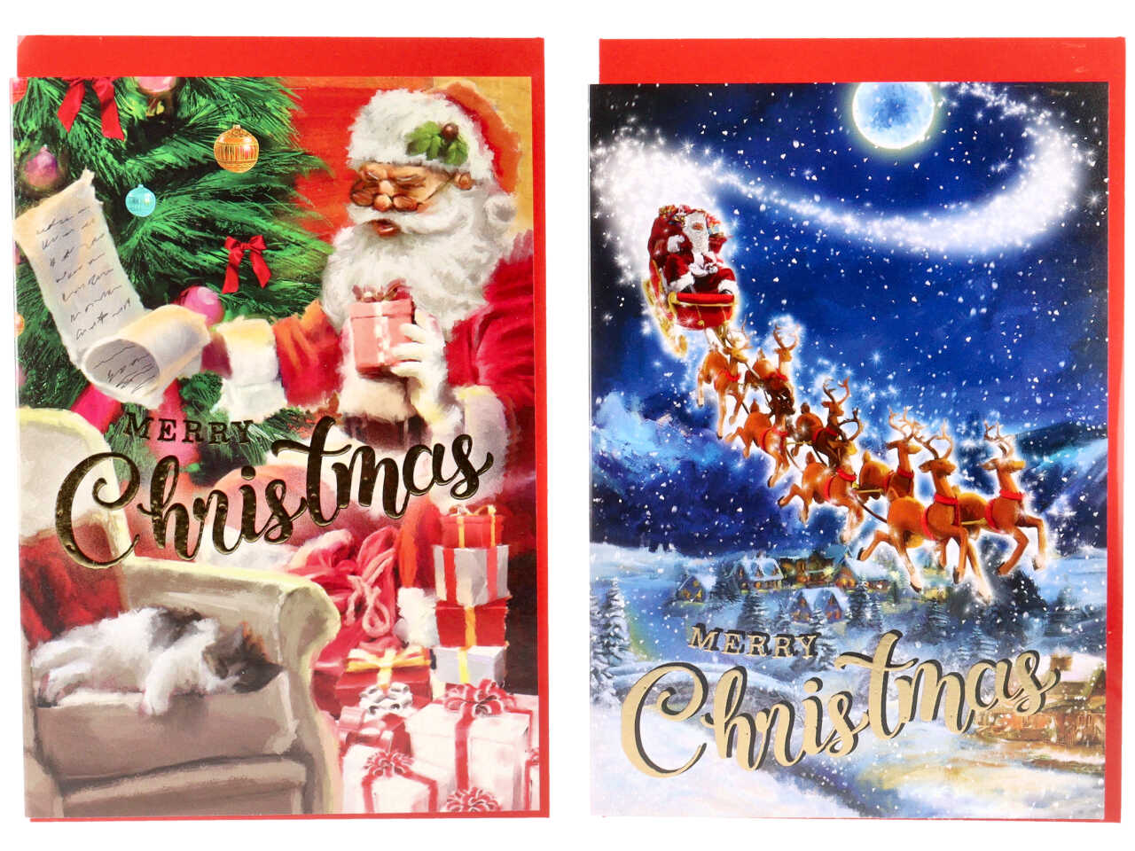Biglietto auguri natale vintage