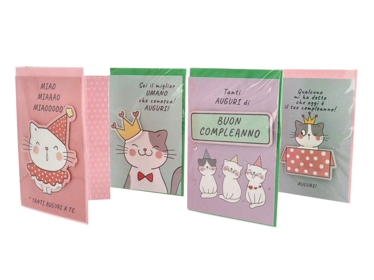 biglietti per compleanno 3d linea cartomania greetings