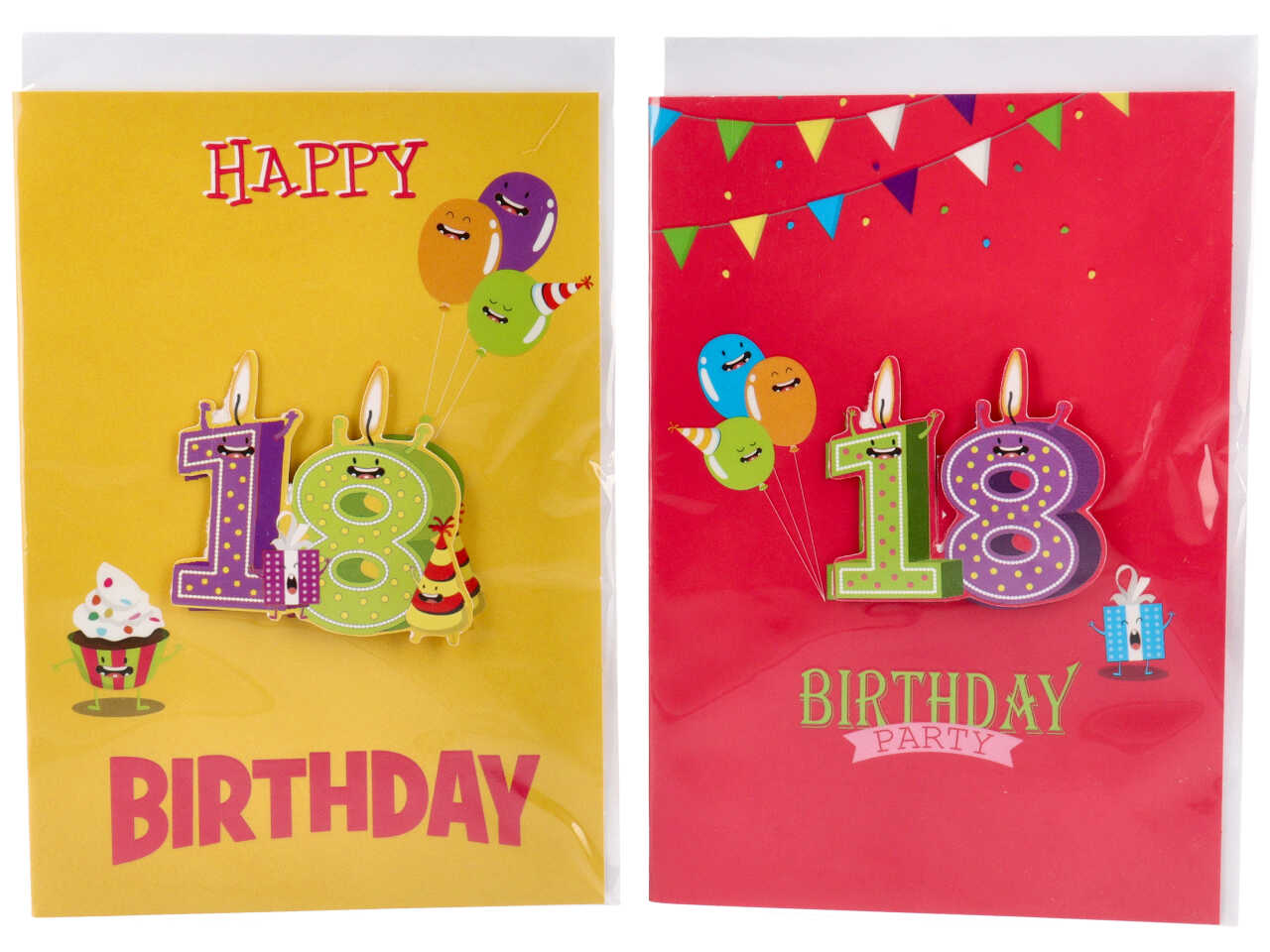 Biglietto auguri 18esimo