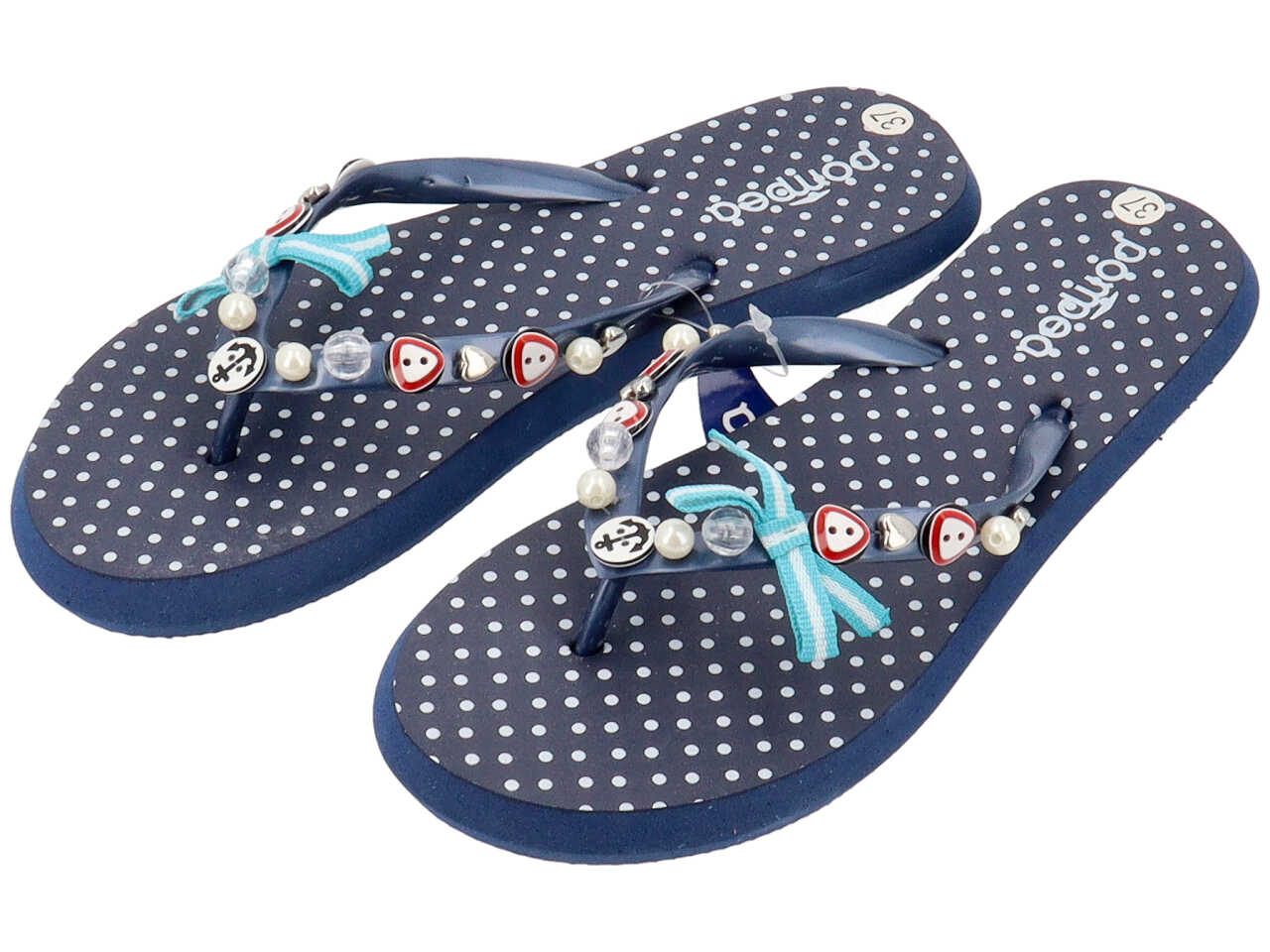 Ciabatte a fascia perla donna taglia 35-41